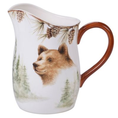 Certified International - Mountain Retreat Pitcher, 3 qt.