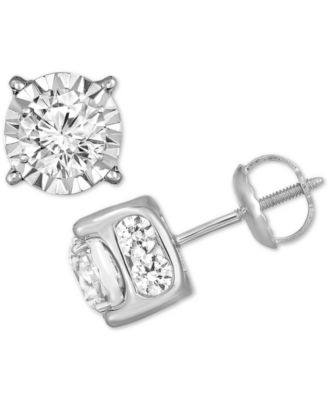 TruMiracle - Diamond Stud Earrings (2 ct. t.w.)