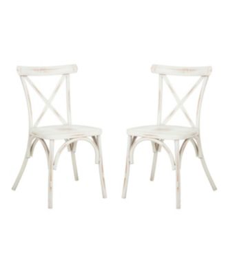 Safavieh - Elia Stackable Chair, Quick Ship