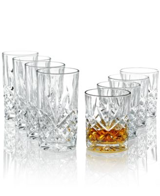 Godinger - "Dublin" Double Old-Fashioned and Highball, Set of 8