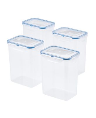 Lock n Lock - Easy Essentials™ 7.6-Cup Rectangular Food Storage Container, Set of 4