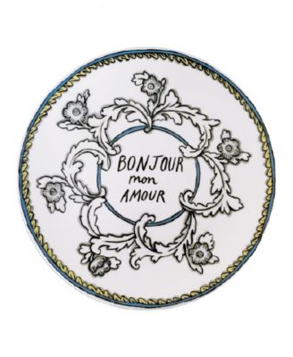 Twig New York - Bonjour Mon Amour 8" Salad Plate
