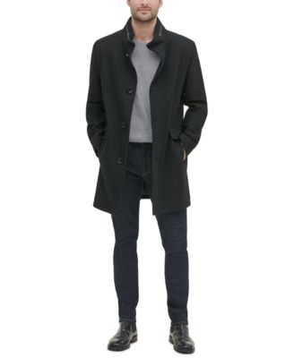 Kenneth Cole New York - Men's Single Breasted Twill Walker Jacket