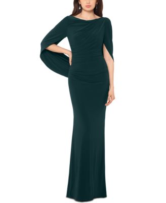 Betsy & Adam - Petite Drape-Back Gown