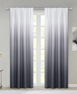 Dainty Home - Ombre 40" x 84" Curtain Set