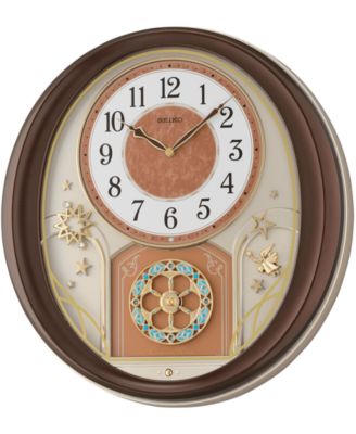 Seiko - Melodies in Motion Wood-Tone Wall Clock