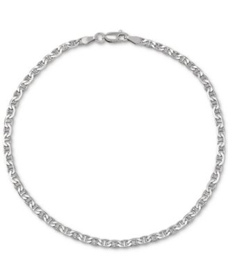 Giani Bernini - Mariner Link Ankle Bracelet in Sterling Silver