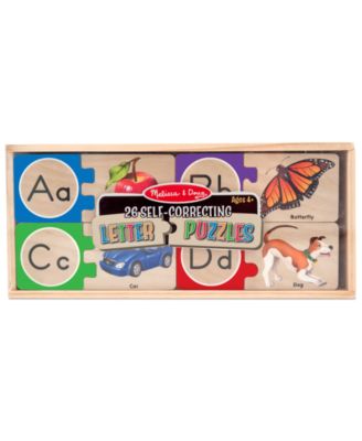 Melissa and Doug - Kids Toy, Letter Puzzles