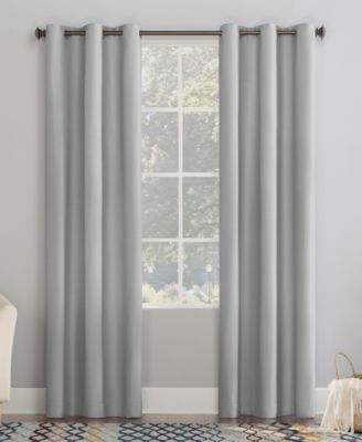 No. 918 - Lindstrom Textured Draft Shield Grommet Curtain Panel