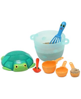 Melissa and Doug - Kids Toys, Seaside Sidekicks Sand Baking Set