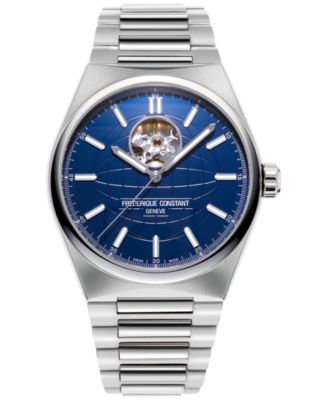 Frederique Constant - Men's Swiss Automatic Highlife Heart Beat Stainless Steel Bracelet Watch 41mm