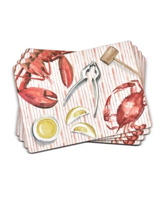 Pimpernel - Summer Feast Placemats, Set of 4