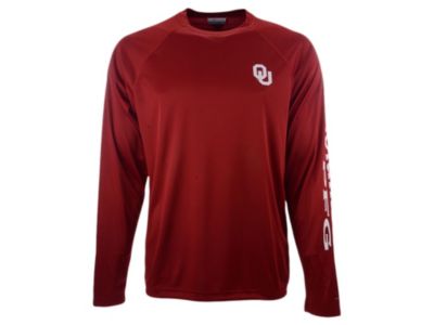 Columbia - Men's Oklahoma Sooners Terminal Tackle Long Sleeve T-Shirt