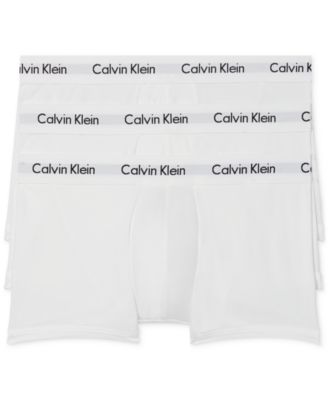 Calvin Klein - Men's 3-Pack Cotton Stretch Low-Rise Trunks