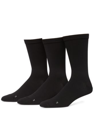 Perry Ellis Portfolio - Men's 3-Pk. Performance Microfiber Pique Crew Socks
