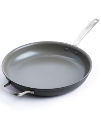 GreenPan - Chatham Thermolon Healthy Ceramic Nonstick 13" Frypan with Helper Handle