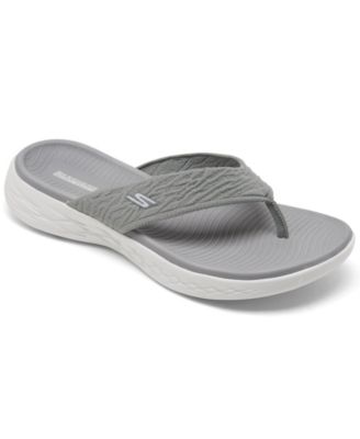 Skechers - Women's On The Go 600 Sunny Athletic Flip Flop Thong Sandals from Finish Line