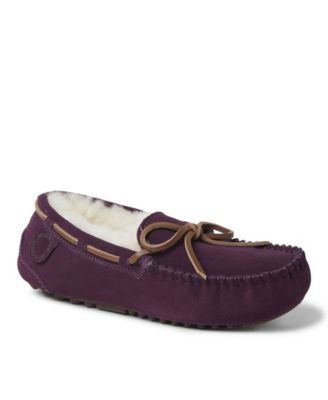 Dearfoams - Fireside Victoria Shearling Moccasin Slippers