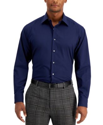 Club Room - Men's Solid Dress Shirt