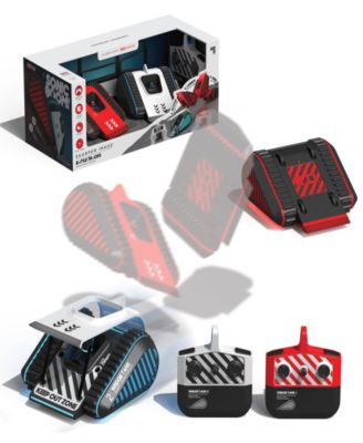 Sharper Image - SHARPER IMAGE Battle Tracks Knockout Remote Control Flip Ramp Space Tank Wars