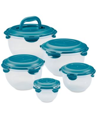 Rachael Ray - Nestable 10-Pc. Food-Storage Set