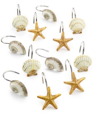 Avanti - Antigua Shower Curtain Hooks