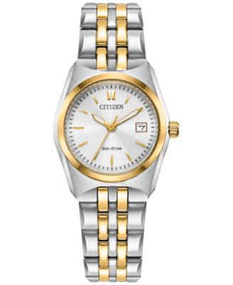 Citizen - Women's Corso Two-Tone Stainless Steel Bracelet Watch 28mm