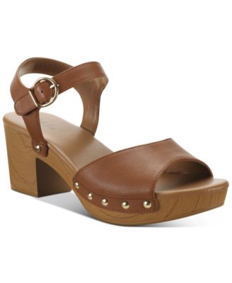Style & Co - Anddreas Block-Heel Sandals