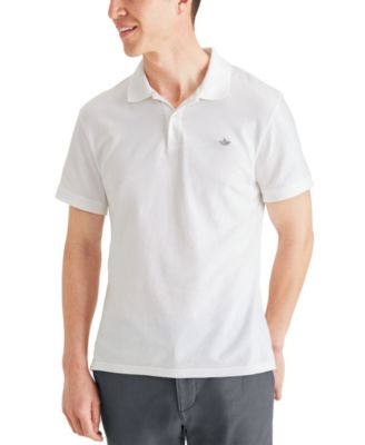 Dockers - Men's Icon Slim-Fit Embroidered Logo Polo Shirt