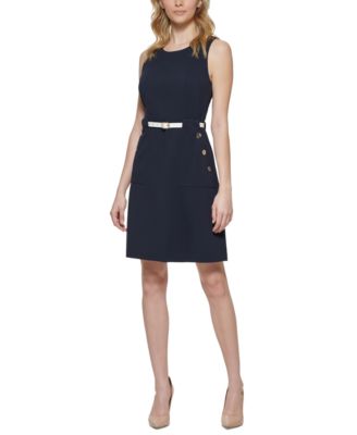 Tommy Hilfiger - Petite Belted Sheath Dress