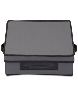 Household Essentials - Charger Plate Storage Box