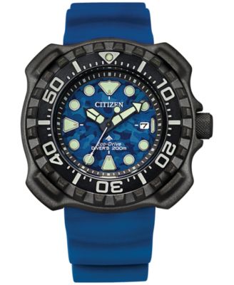 Citizen - Eco-Drive Men's Promaster Dive Blue Strap Watch, 47mm