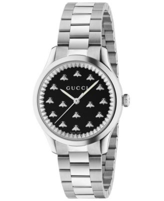 Gucci - Women's Swiss G-Timeless Stainless Steel Bracelet Watch 32mm