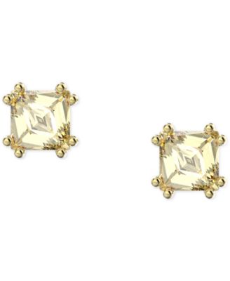 Swarovski - Gold-Tone Crystal Stilla Stud Earrings