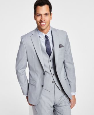 Bar III - Men's Slim-Fit Sharkskin Suit Jacket
