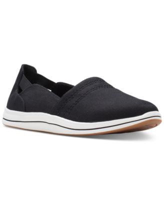 Clarks - Women's Cloudsteppers Breeze Step II Slip On Sneakers
