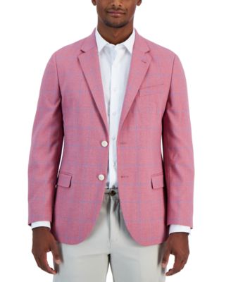Nautica - Men's Modern-Fit Plaid Sport Coat