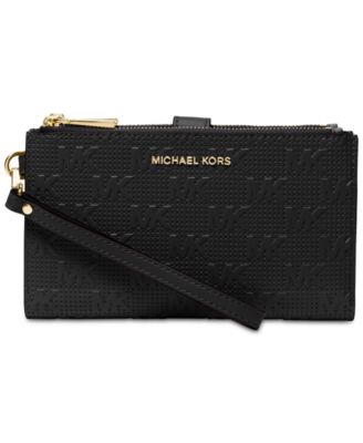 Michael Kors - Signature Jet Set Double Zip Wristlet