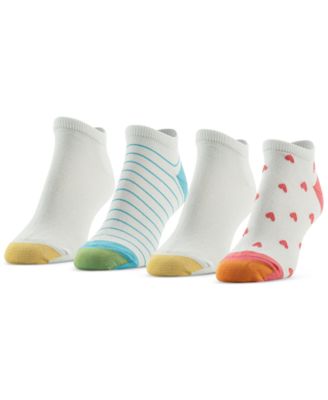 Gold Toe - Women's 4-Pk. Casual Amore No-Show Socks