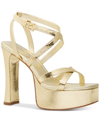 Michael Kors - Women's Paola Strappy Platform Dress Sandals