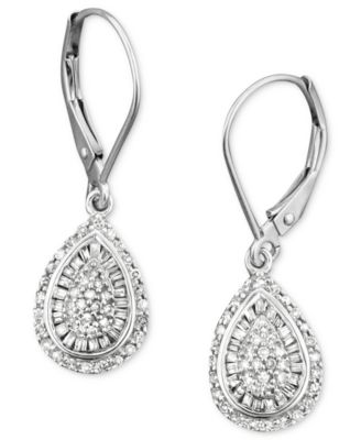 Wrapped in Love - Diamond Teardrop Earrings  (1/2 ct. t.w.)