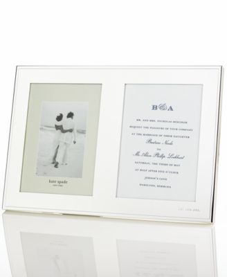 Kate Spade - "Darling Point" Double Invitation Frame