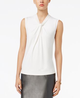 Tommy Hilfiger - Sleeveless Knot-Detail Top