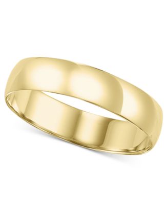 Macy's Brand - 14k Gold Ring, 5mm Wedding Band