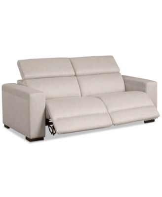 Furniture - Nevio 2-Pc. Fabric Sofa with 2 Power Recliners and Articulating Headrests, Created for Macy's