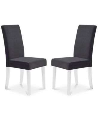 Armen Living - Dalia Dining Chair (Set Of 2), Quick Ship