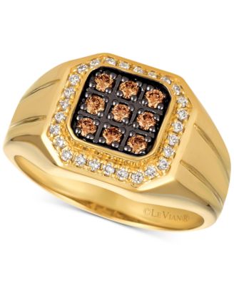 Le Vian - Men's Diamond Ring (1/2 ct. t.w.) in 14k Gold