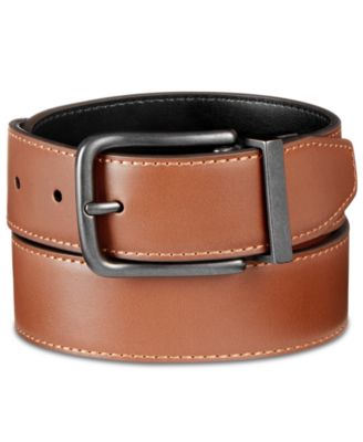 Original Penguin - Men's Bubble Reversible Leather Belt