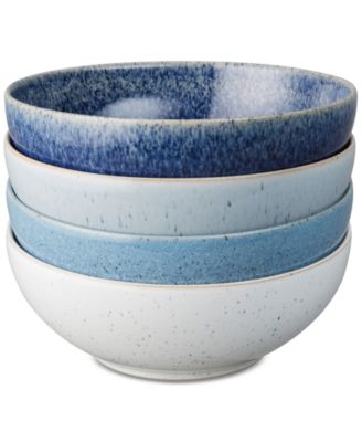 Denby - Studio Blue Cereal Bowls, Set of 4