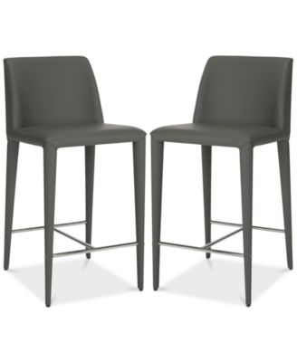 Safavieh - Erin Counter Stool (Set of 2), Quick Ship